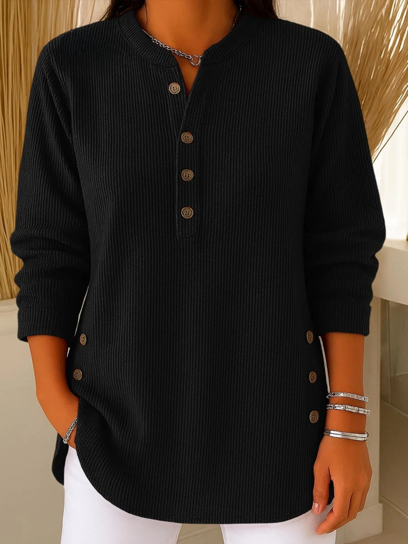 Eden - Button Henley Tunic