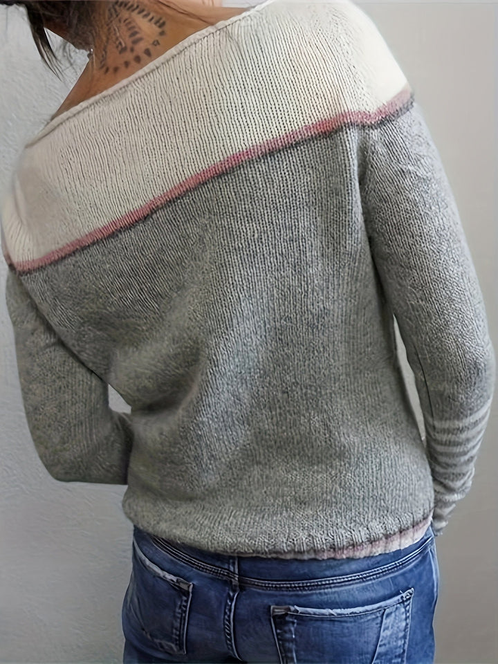 Catherine – Classic Striped Sweater