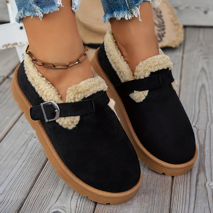 Noemie - Cozy Winter Booties with Ergonomic Support