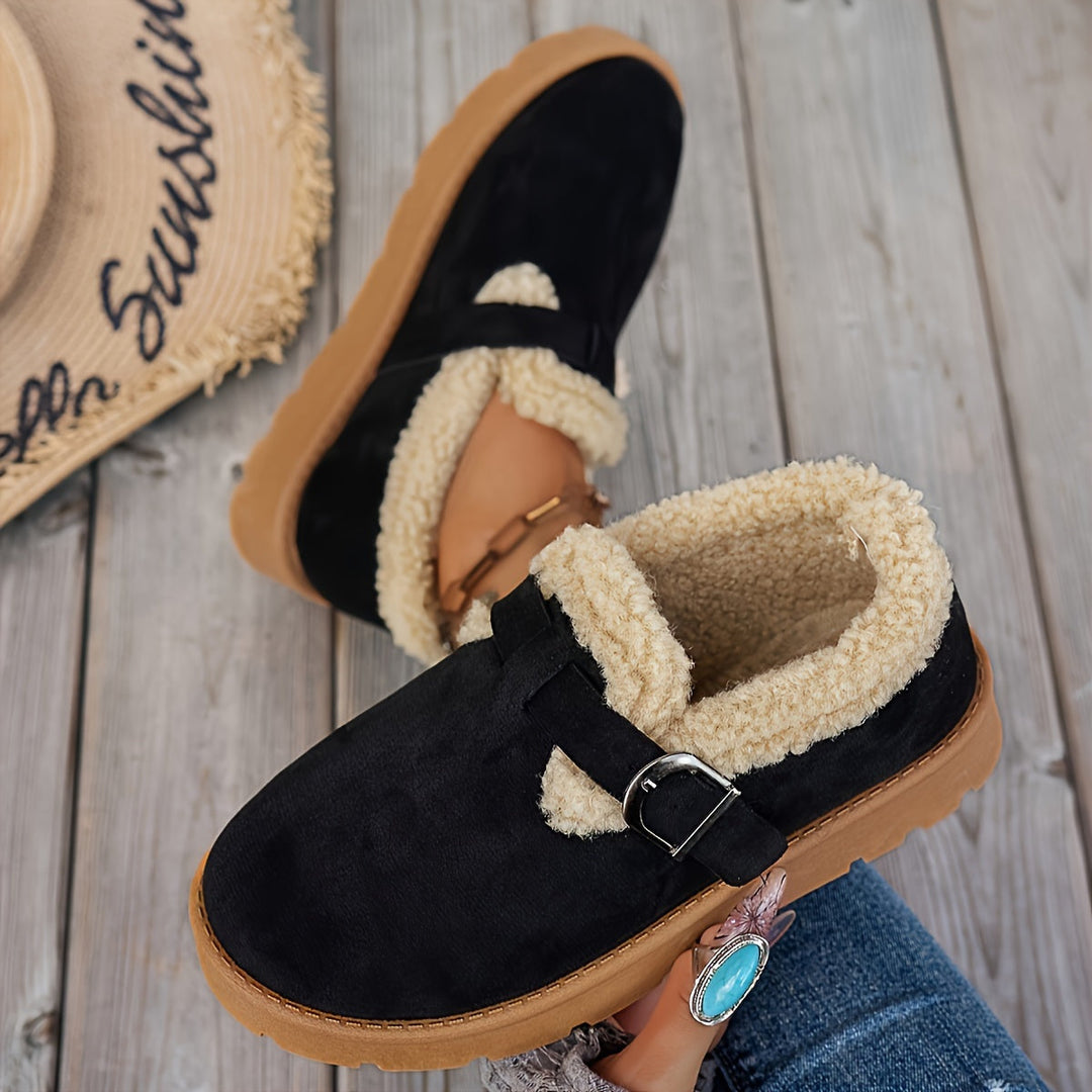 Noemie - Cozy Winter Booties with Ergonomic Support