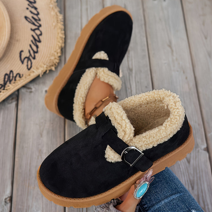 Noemie - Cozy Winter Booties with Ergonomic Support