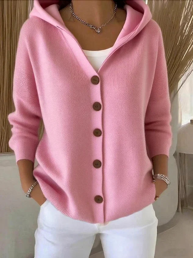 Matilda – Cozy Hooded Cardigan