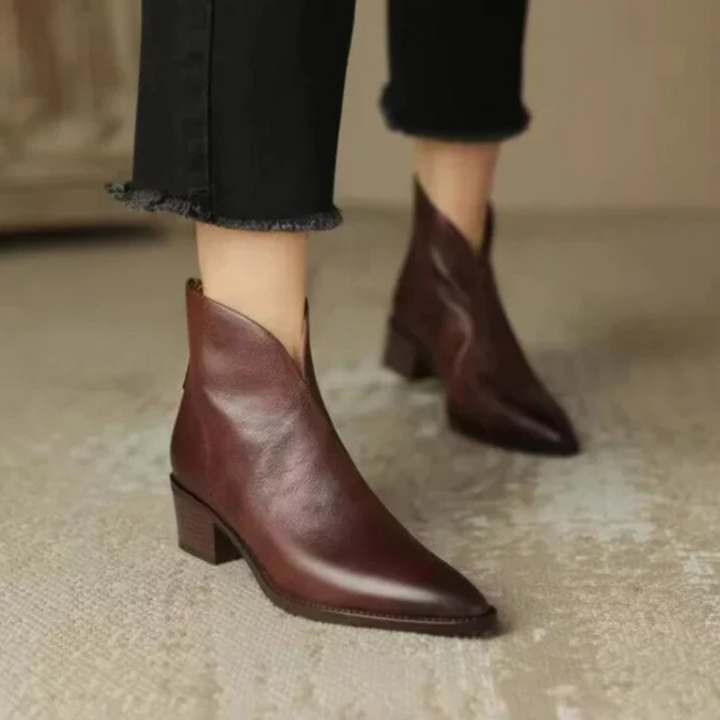 Imara - Low Heel Boots