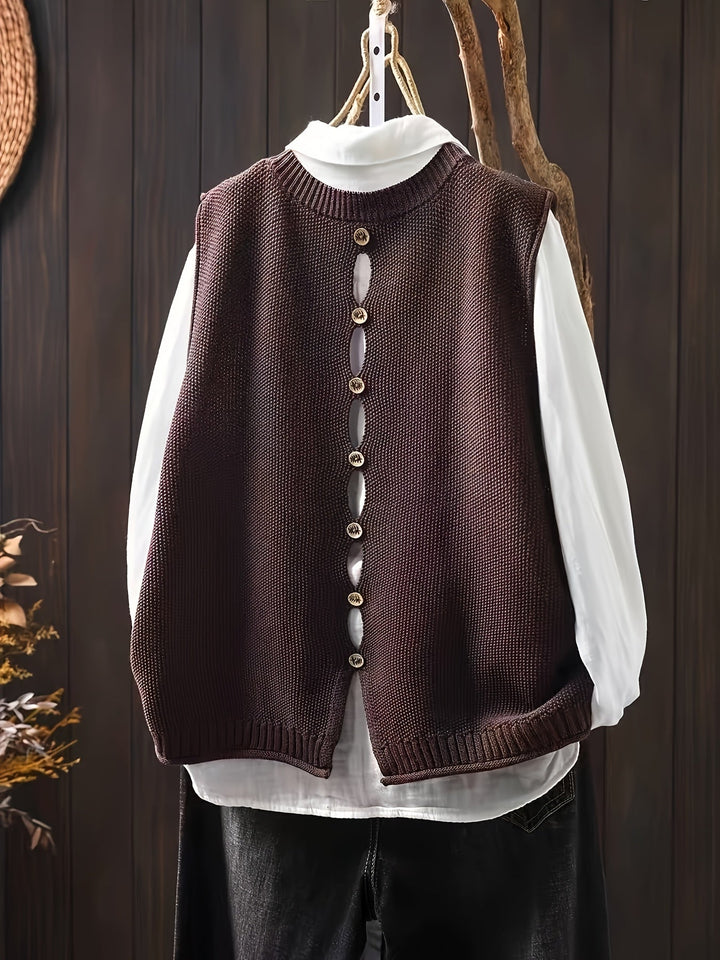 Jean - Elegant Knit Vest