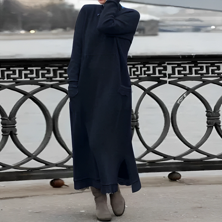 Katie – Refined Cozy Seasonal Dress