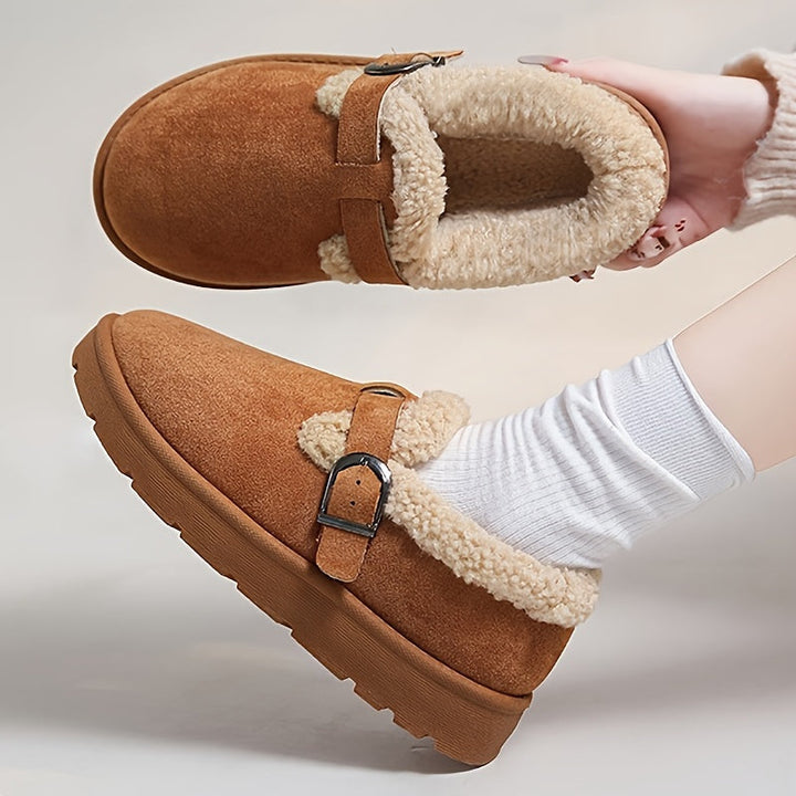 Noemie - Cozy Winter Booties with Ergonomic Support