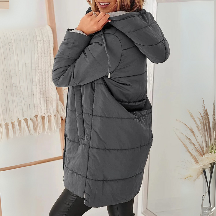 Chasie - Casual Hooded Puffer Down Jacket