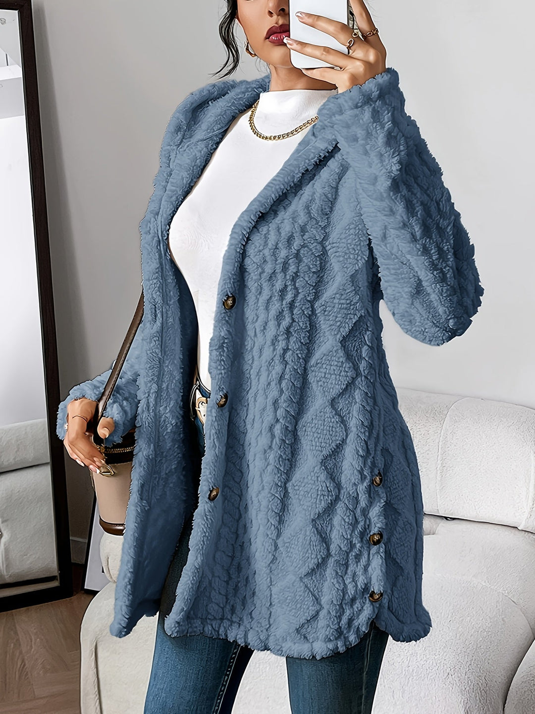 Miku – Cozy Hooded Cardigan