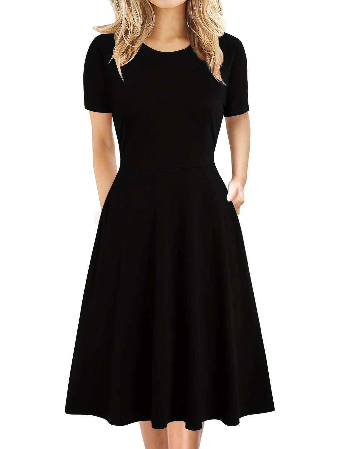 Evelyn Quinn - Retro A-Line Summer Dress