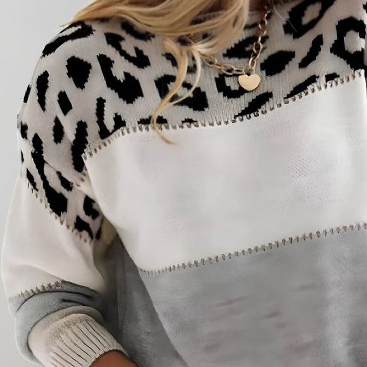 Analia – Trendy Leopard Sweater