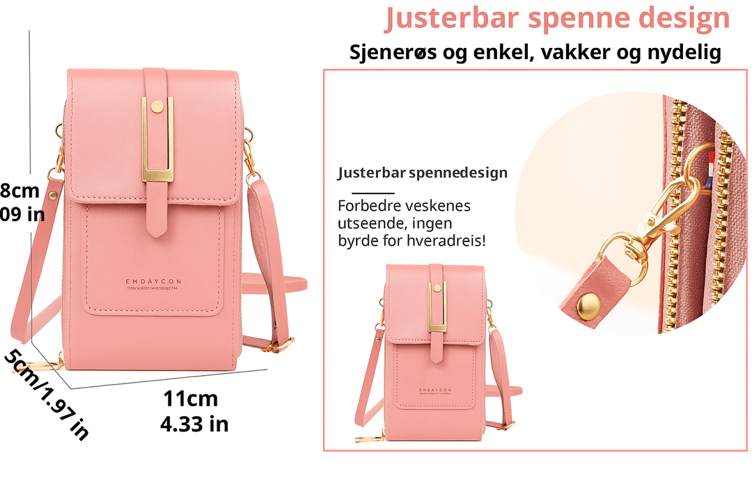 Alessia™ | Crossbody bag with cellphone