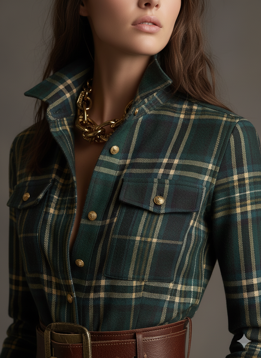 Darcy - Classic Heritage Plaid Dress