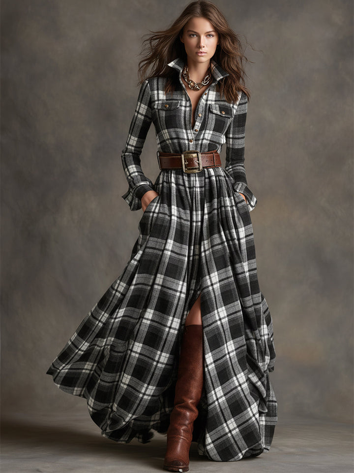 Darcy - Classic Heritage Plaid Dress