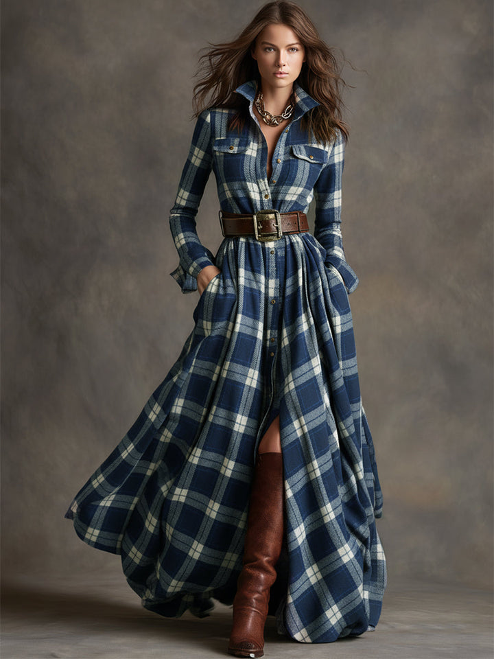 Darcy - Classic Heritage Plaid Dress