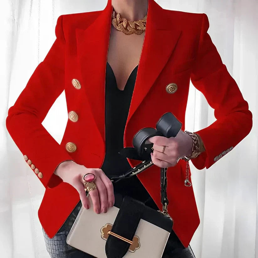 Francine - Tailored Blazer with Buttons