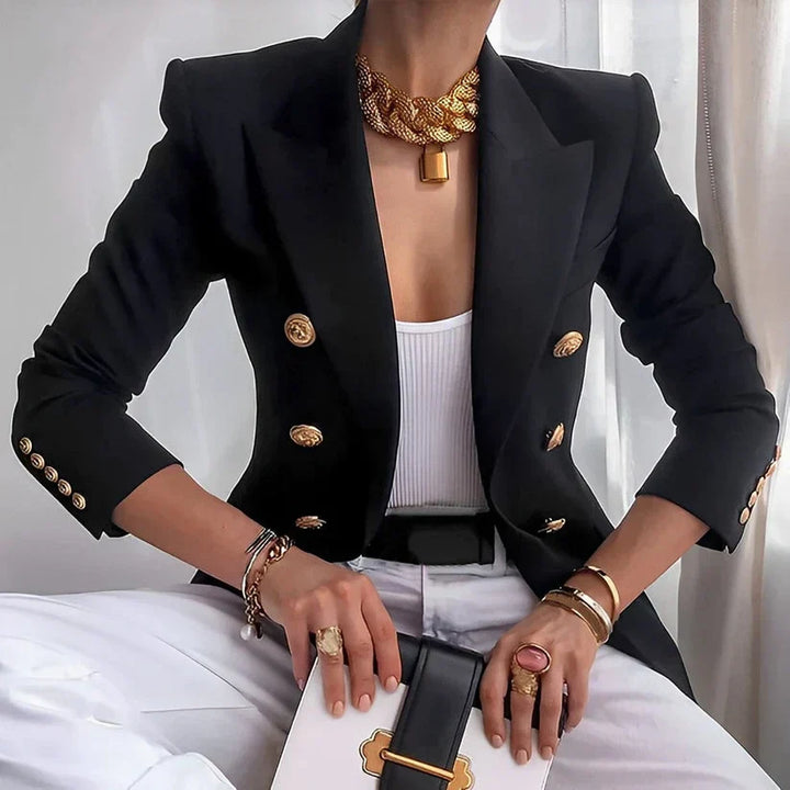 Francine - Tailored Blazer with Buttons