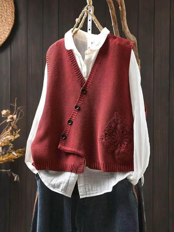 Julie - Stylish Knit Vest
