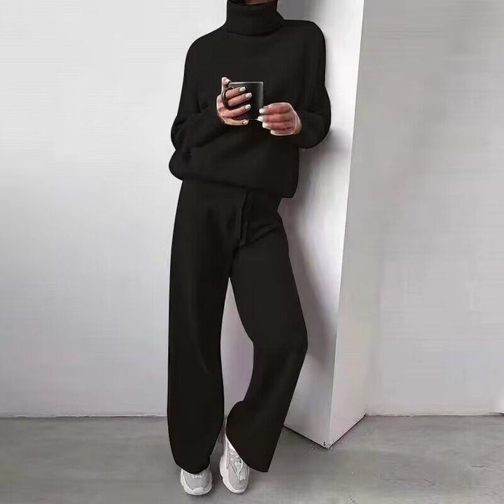 Naomi - Relaxed Fit Turtleneck Sweater Set