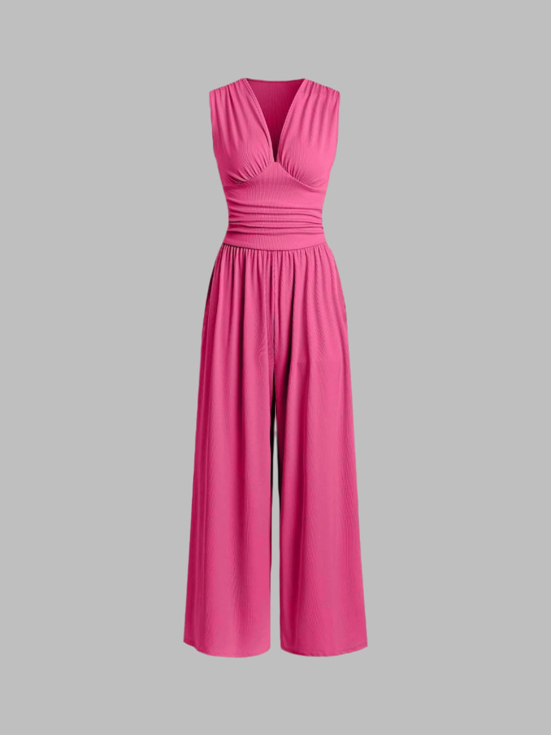 Shawna – Modern Sleeveless Flowy Jumpsuit