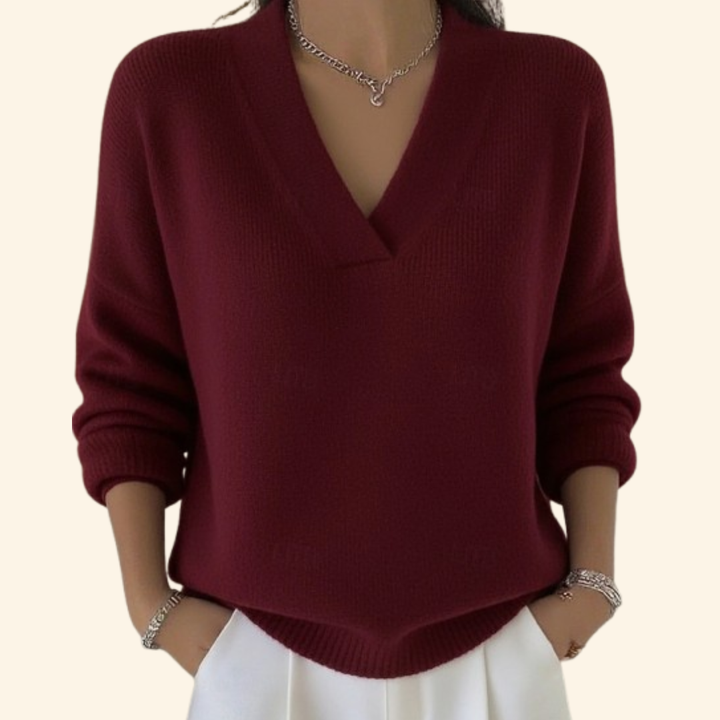 Priya - V-Neck Sweater