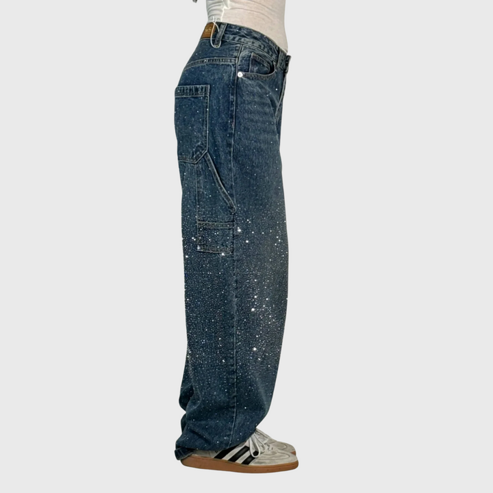 Hazel – Stylish Balloon Carpenter Jeans