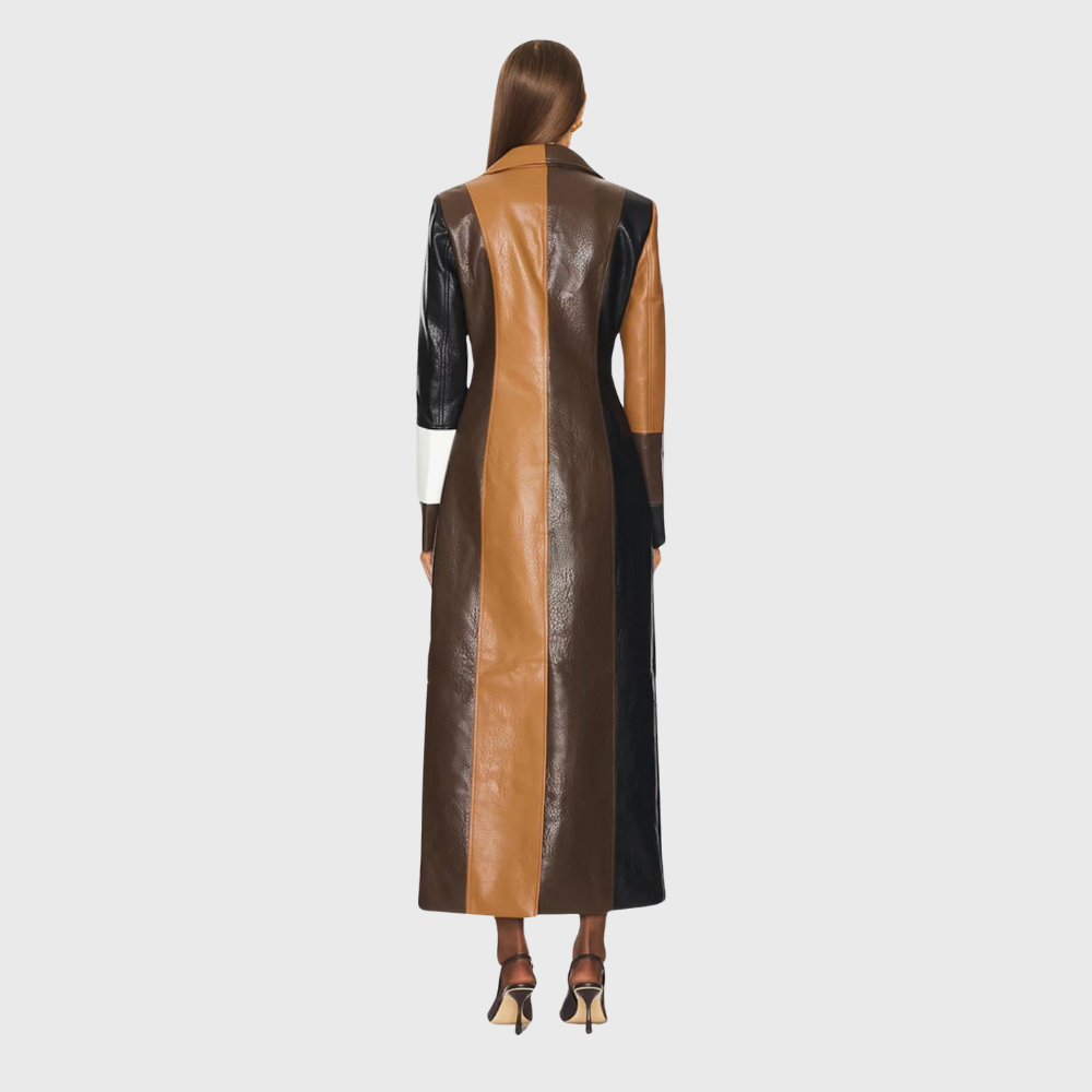Delilah – Multi-Tone Longline Trench Coat