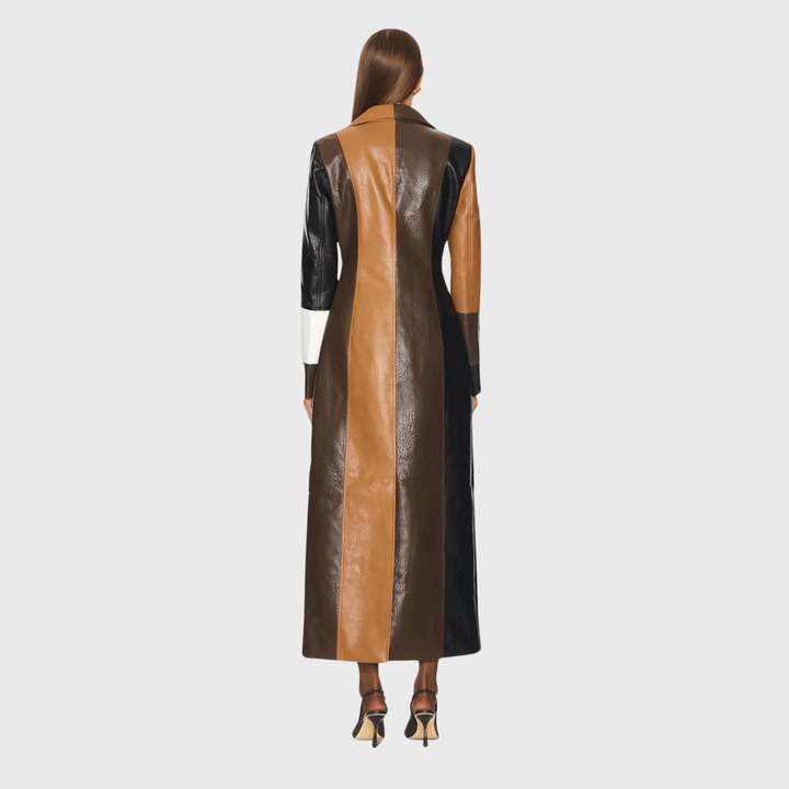 Delilah – Multi-Tone Longline Trench Coat