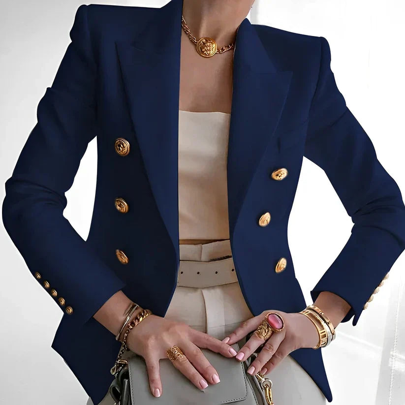 Francine - Tailored Blazer with Buttons