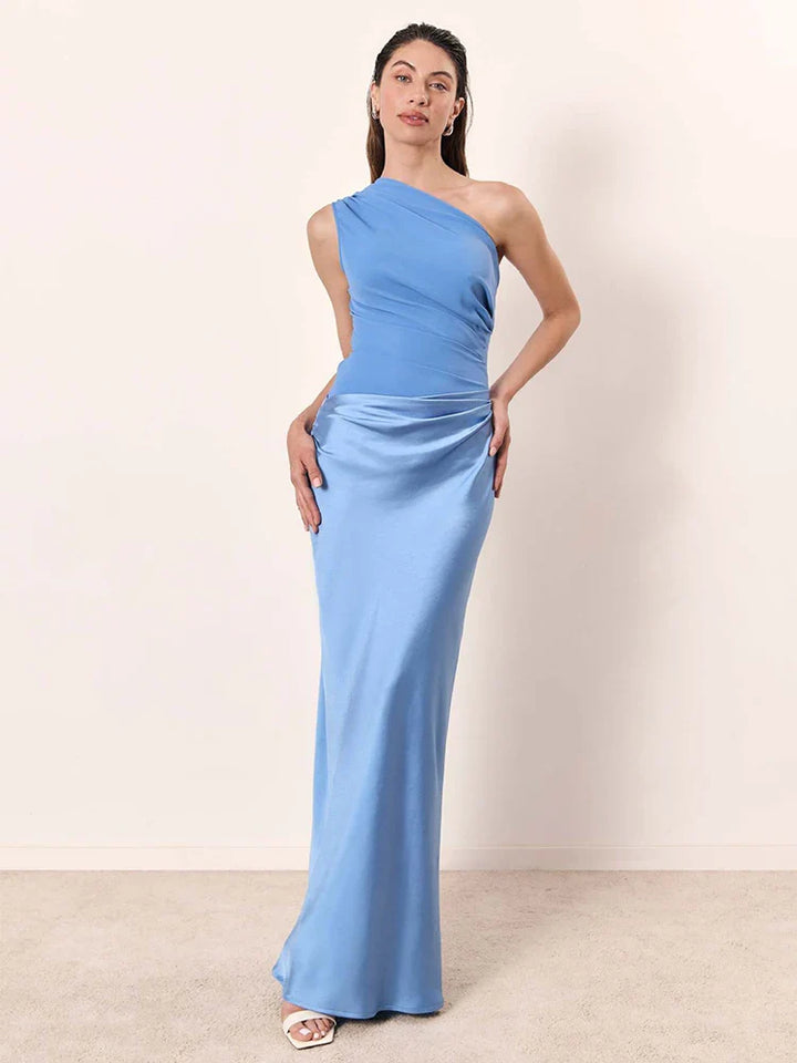 Yolina - Radiant One-Shoulder Dress