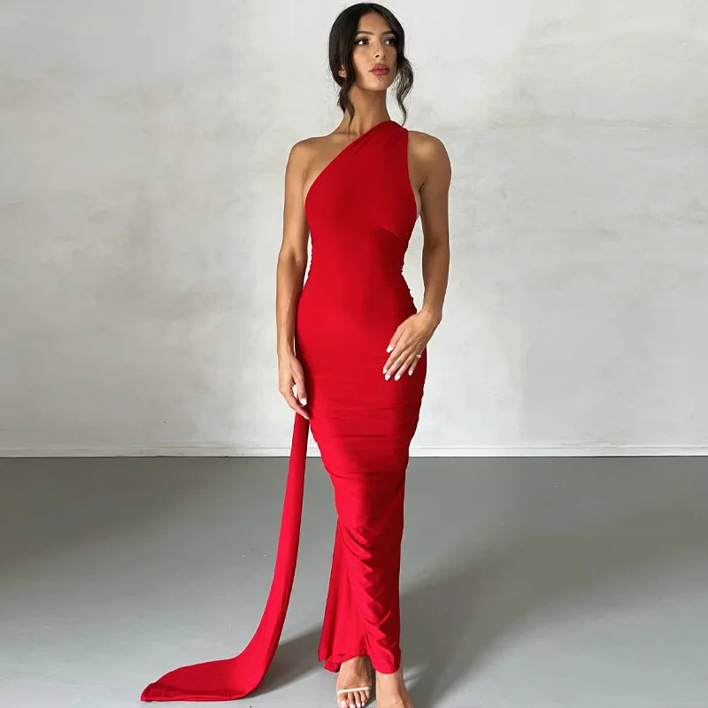 Edelyn - Luxury Evening Dress with Open Back