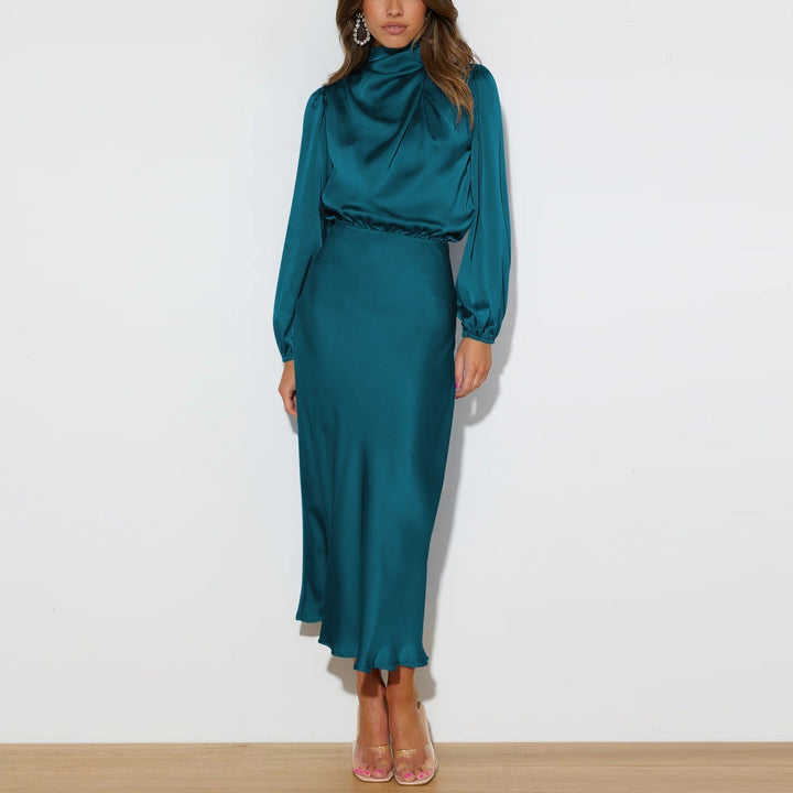 Maristella - Luxury Satin Maxi Dress