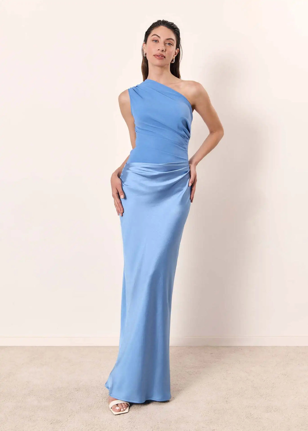 Yolina - Radiant One-Shoulder Dress