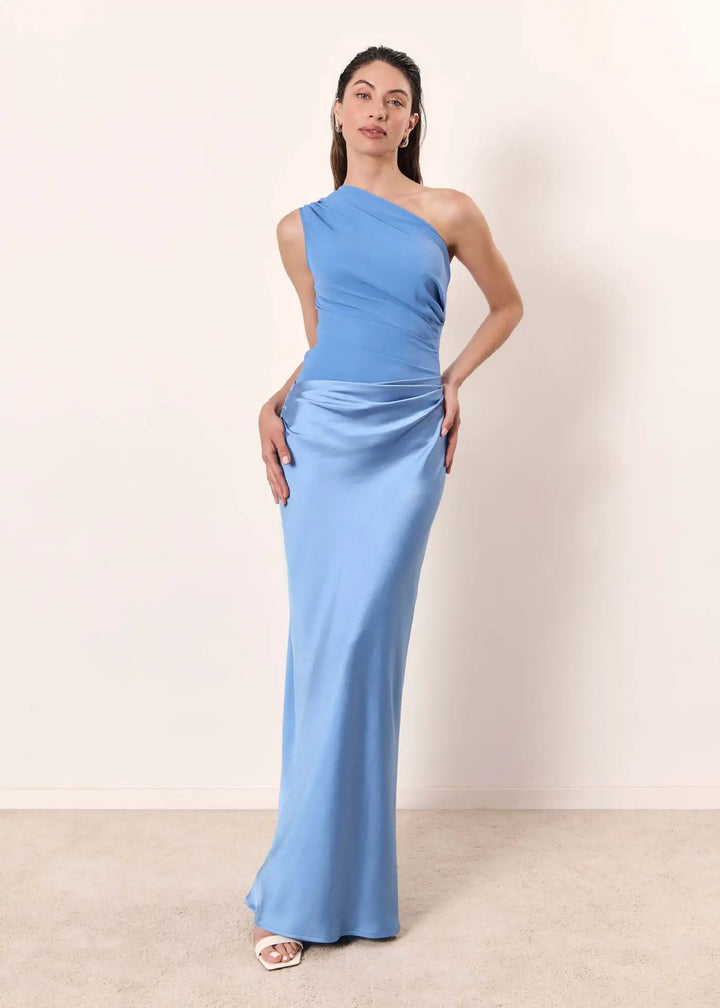 Yolina - Radiant One-Shoulder Dress
