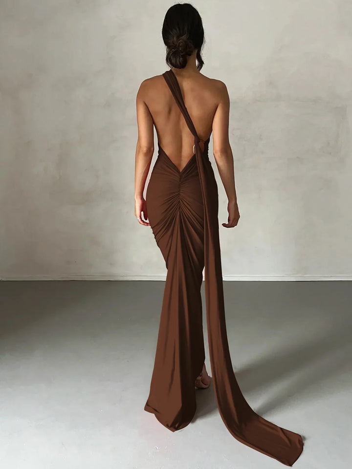 Edelyn - Luxury Evening Dress with Open Back