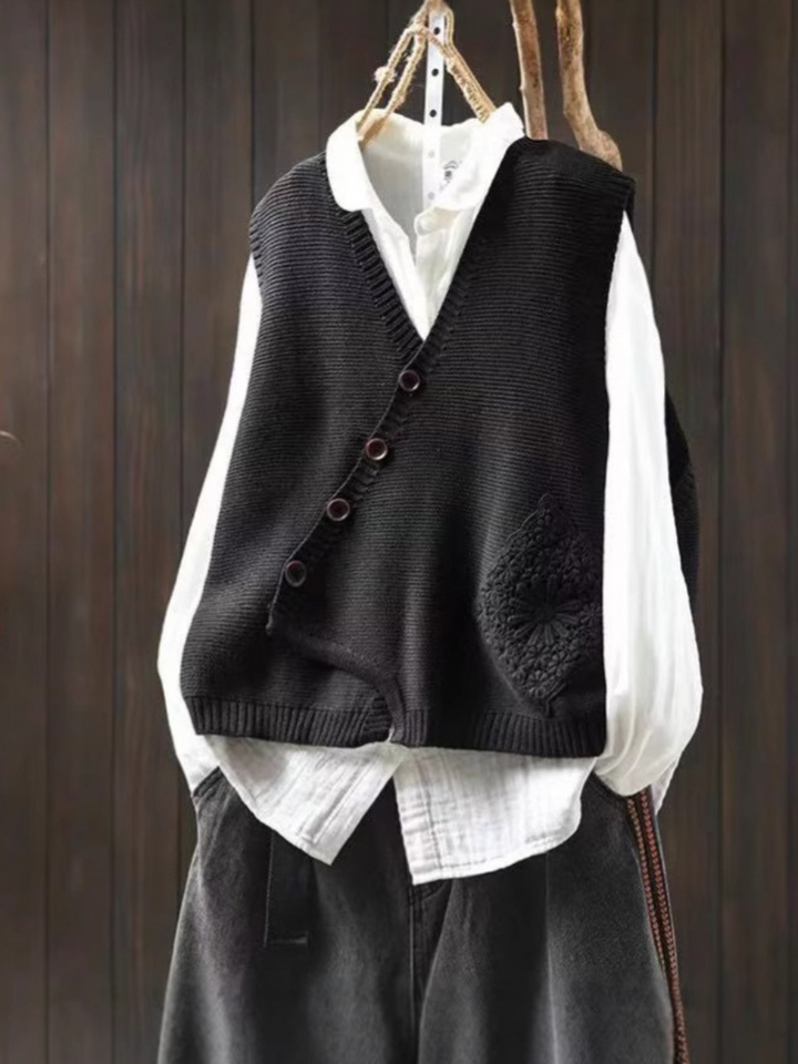 Julie - Stylish Knit Vest