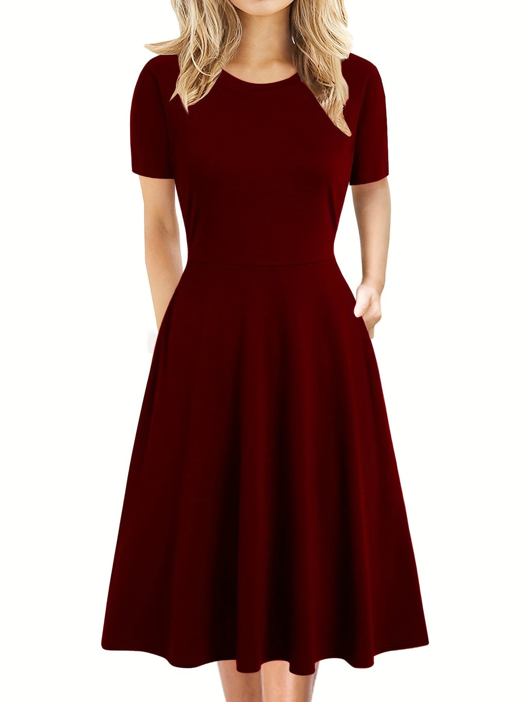 Evelyn Quinn - Retro A-Line Summer Dress