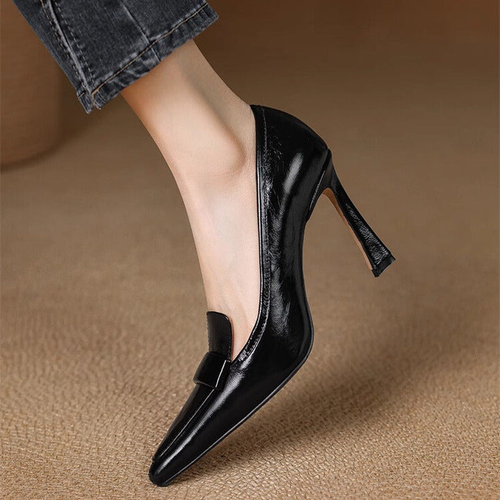 Sasha - Sleek Loafer Stilettos