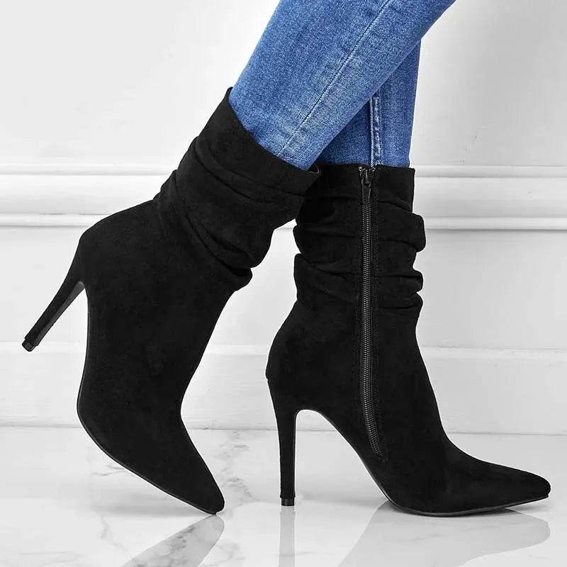 Mavi - Pointed Heel Boots