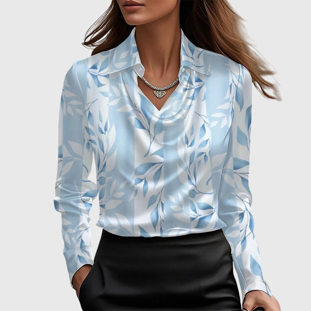 Penelope - Elegant Satin Blouse