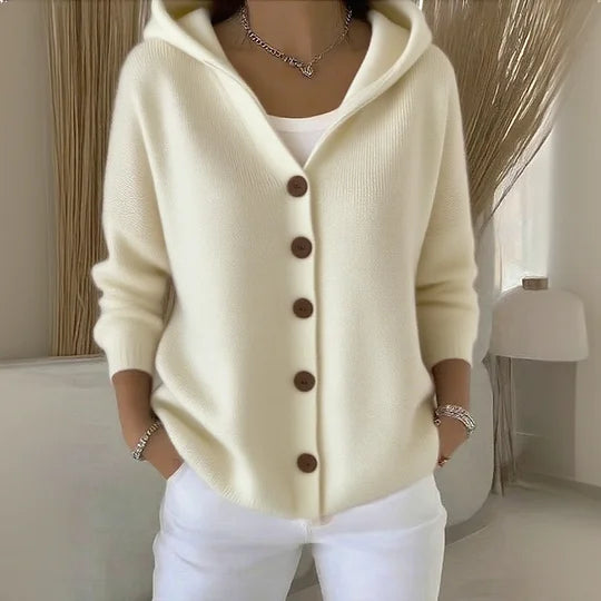 Matilda – Cozy Hooded Cardigan