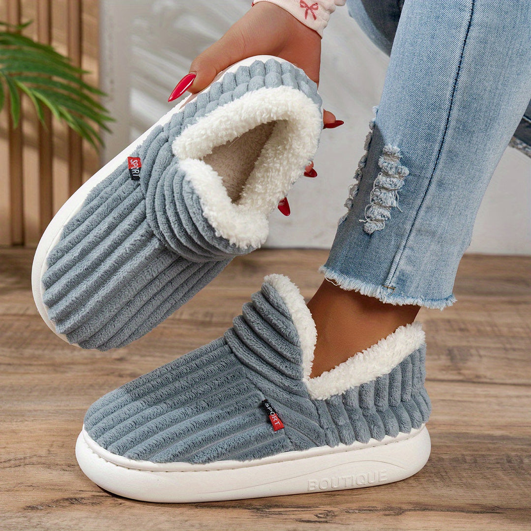 Azalea - Cozy Step Plush House Slippers