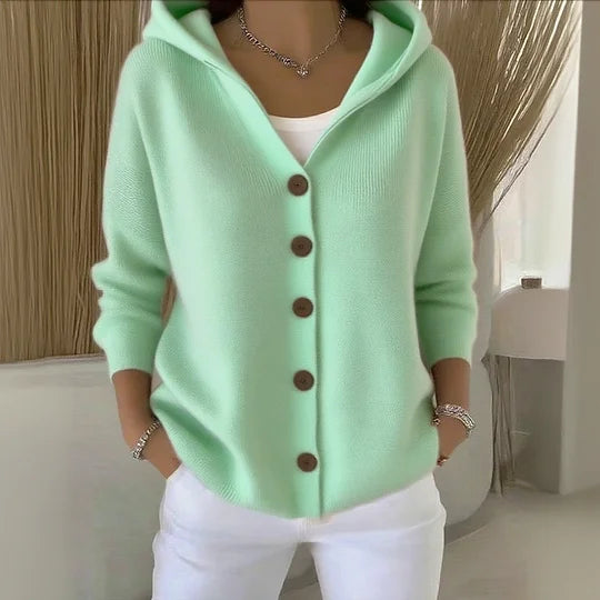 Matilda – Cozy Hooded Cardigan