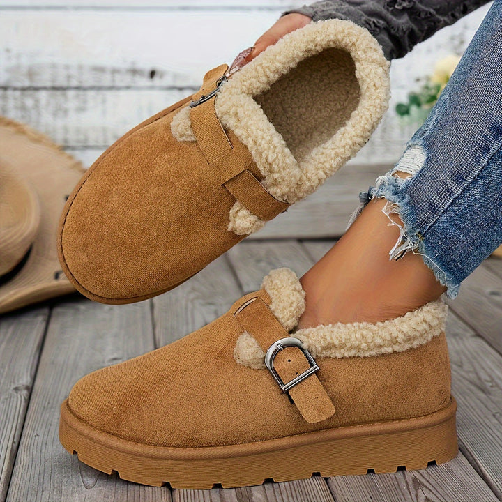 Noemie - Cozy Winter Booties with Ergonomic Support