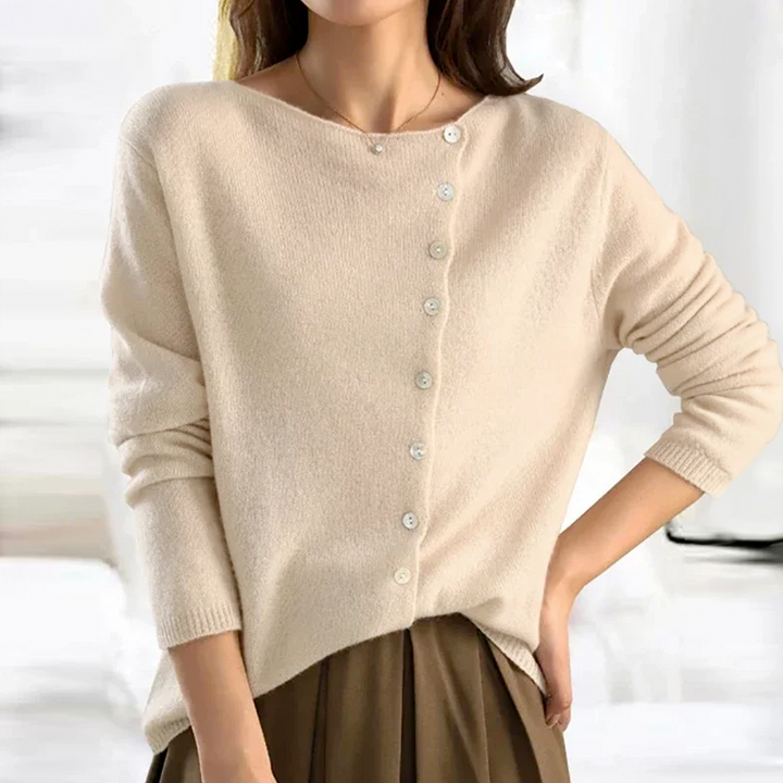 Sabrine - Luxe Button Cardigan