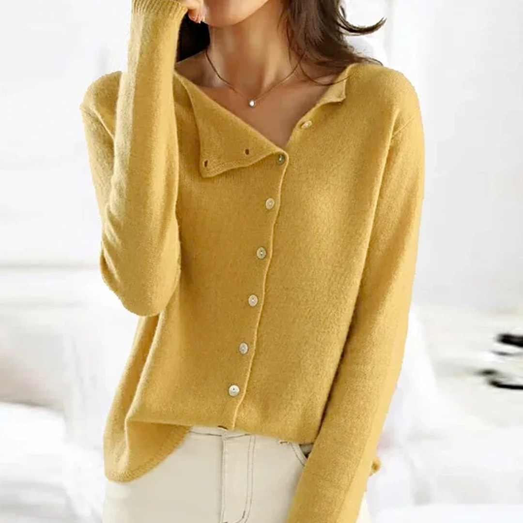 Sabrine - Luxe Button Cardigan