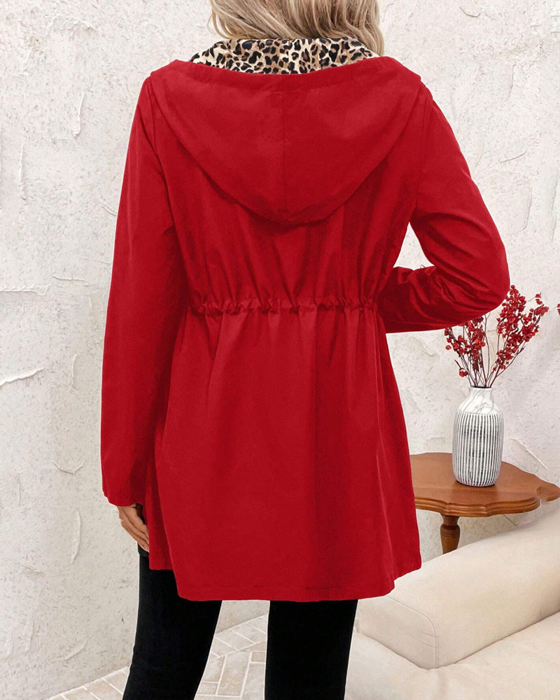 Clarien - Everyday Reversible Animal Print Coat