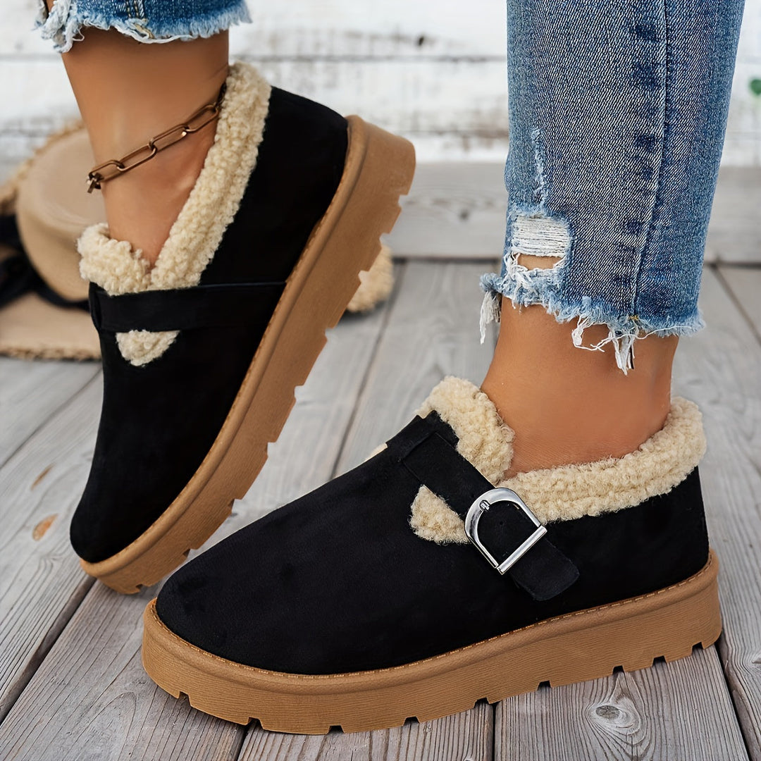 Noemie - Cozy Winter Booties with Ergonomic Support