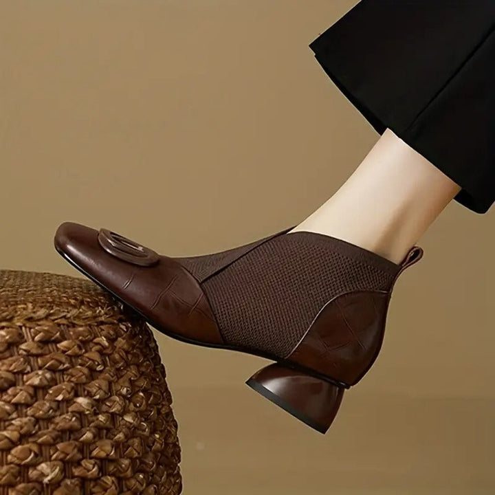 Oliana -  Low-Heel Ankle Shoe
