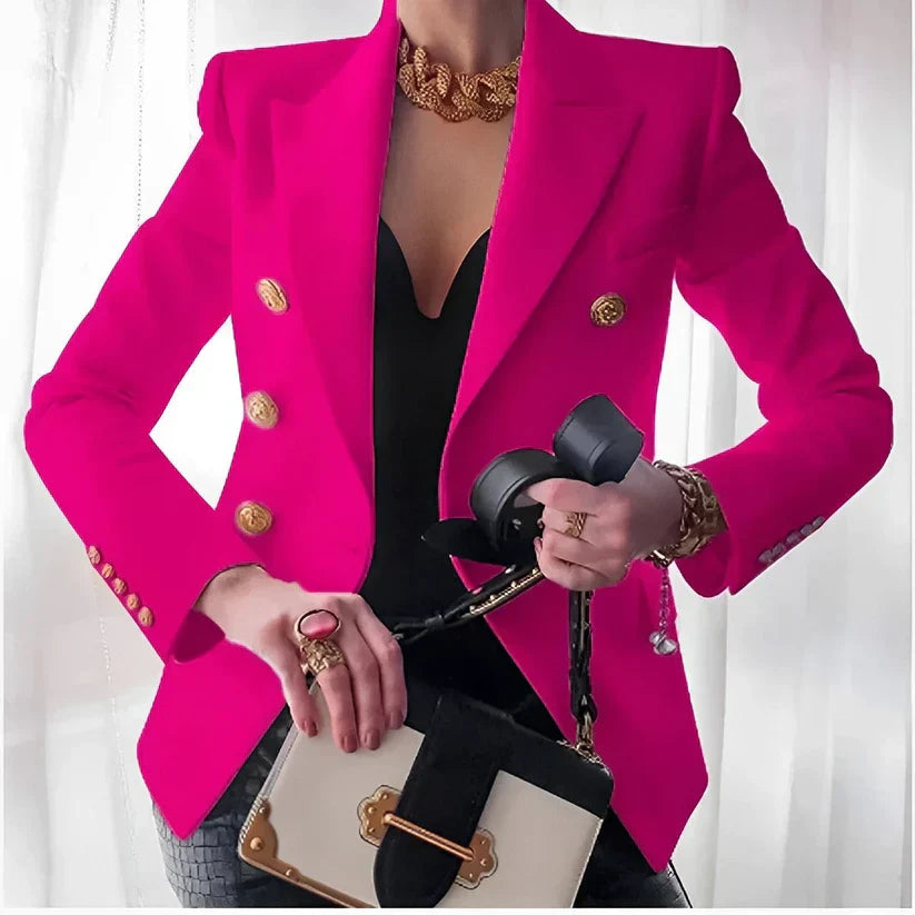 Francine - Tailored Blazer with Buttons