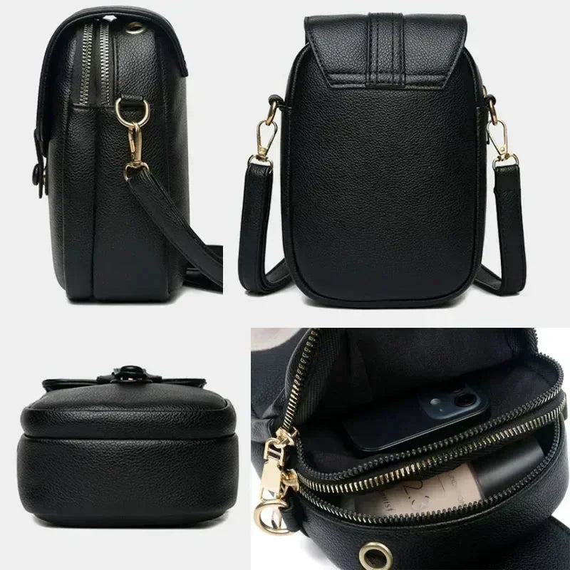 Amine™ | Retro Leather Bag